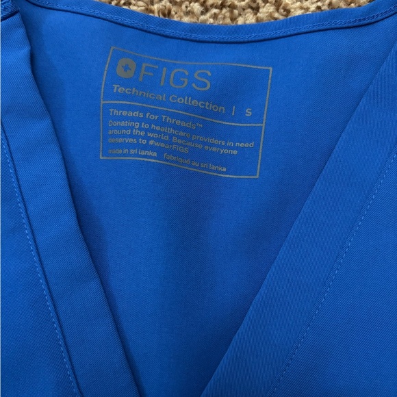 Blue Scrub Set - Picture 4 of 4